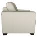 Sofá 3 Lugares Sala de Estar 205cm Estocolmo Couro Off White G03 - Gran Belo