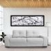 Sofá 3 Lugares Sala de Estar Milano 210cm Couro Branco G58 - Gran Belo