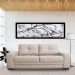 Sofá 3 Lugares Sala de Estar Milano 210cm Couro Off White G58 - Gran Belo