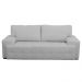 Sofá 3 Lugares Sala de Estar Roma 230 cm Couro Branco G58 - Gran Belo