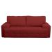 Sofá 3 Lugares Sala de Estar Roma 230 cm Couro Vermelho G58 - Gran Belo