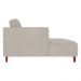 Sofá 310cm com Chaise Esquerda Franz Suede Bege G52 - Gran Belo