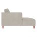 Sofá 330cm com Chaise Esquerda Franz Suede Bege G52 - Gran Belo