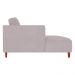 Sofá 370cm com Chaise Esquerda Franz Suede Rosê - Gran Belo