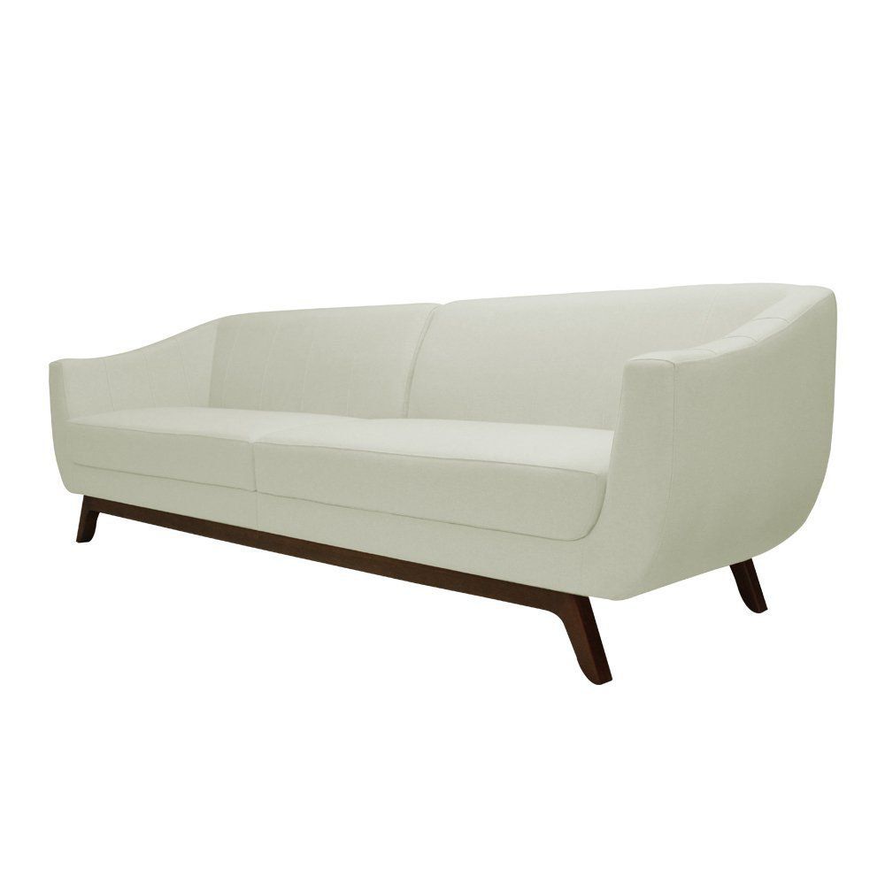 Sofá 4 Lugares Boomer 260cm PU Sintético Bege G15 - Gran Belo