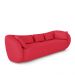 Sofá Bipartido Sala de Estar Diamond 212cm com Almofadas Soltas Veludo Vermelho G52 - Gran Belo