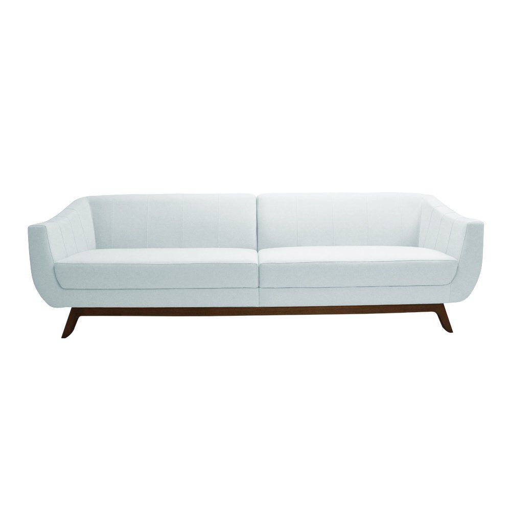 Sofá Boomer 260cm Corano Branco - Gran Belo