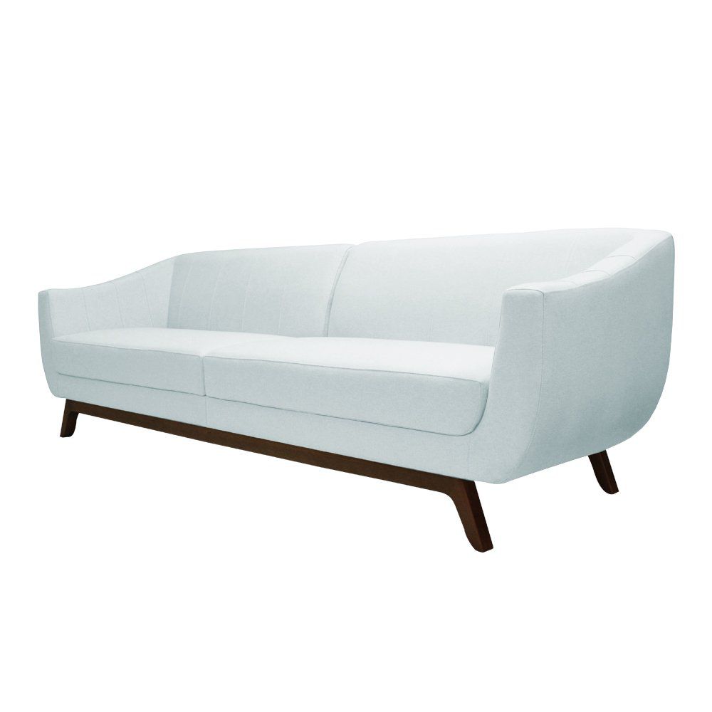 Sofá Boomer 260cm Corano Branco - Gran Belo