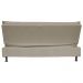 Sofá Cama Decorativo 2 Lugares Encosto Reclinável 190cm Impala Suede Bege G23 - Gran Belo