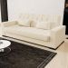 Sofá Cama Decorativo 210cm Beesley Linho Bege G19 - Gran Belo
