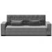 Sofá Cama Decorativo 210cm Beesley Linho Grafite G19 - Gran Belo