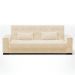 Sofá Cama Decorativo 210cm Beesley Suede Bege G19 - Gran Belo