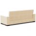 Sofá Cama Decorativo 210cm Beesley Suede Bege G19 - Gran Belo