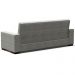 Sofá Cama Decorativo 210cm Beesley Suede Grafite G19 - Gran Belo