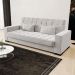 Sofá Cama Decorativo 210cm Beesley Veludo Cinza G19 - Gran Belo