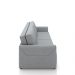 Sofá-Cama Decorativo Retrátil Thanos 2 Lugares 192cm Linho Cinza G45 - Gran Belo