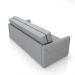 Sofá-Cama Decorativo Retrátil Thanos 2 Lugares 192cm Linho Cinza G45 - Gran Belo