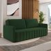 Sofá-Cama Decorativo Retrátil Thanos 2 Lugares 192cm Veludo Verde G45 - Gran Belo