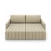Sofá-Cama Decorativo Retrátil Thanos 2 Lugares 220cm Linho Bege G45 - Gran Belo