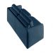 Sofá Cama Modulado Retrátil e Reclinável Decorativo Varsóvia 216cm Veludo Azul Marinho G33 - Gran Belo