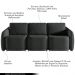 Sofá Cama Modulado Retrátil e Reclinável Decorativo Varsóvia 306cm Veludo Cinza Chumbo G33 - Gran Belo