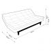 Sofá Cama Reclinável 2 Lugares Change Veludo Marrom G30 - Gran Belo