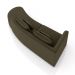 Sofá Curvo Decorativo Kimiko 327Cm 4 Lugares Sala de Estar com Chaise Veludo Marrom G52 - Gran Belo