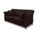 Sofá Decorativo 160cm 2 Lugares com 4 Almofadas Armstrong Suede Café G63 - Gran Belo