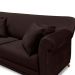 Sofá Decorativo 160cm 2 Lugares com 4 Almofadas Armstrong Suede Café G63 - Gran Belo