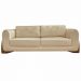 Sofá Decorativo 2 Lugares 160cm Pés em Madeira Buzz Linho Cinza G63 - Gran Belo