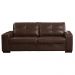 Sofá Decorativo 2 Lugares Turim 150cm Couro Caramelo G58 - Gran Belo