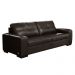 Sofá Decorativo 2 Lugares Turim 150cm Couro Marrom G58 - Gran Belo