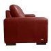 Sofá Decorativo 2 Lugares Turim 150cm Couro Vermelho G58 - Gran Belo