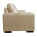 Sofá Decorativo 2 Lugares Turim 200cm Couro Bege G58 - Gran Belo