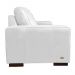 Sofá Decorativo 2 Lugares Turim 200cm Couro Branco G58 - Gran Belo
