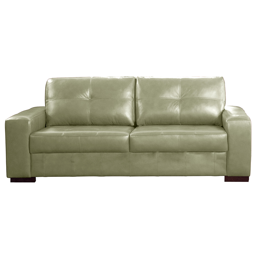 Sofá Decorativo 2 Lugares Turim 200cm Couro Fendi G58 - Gran Belo