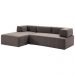 Sofá Decorativo 2 Módulos e 3 Encostos Happiness Linho Cinza G66 - Gran Belo