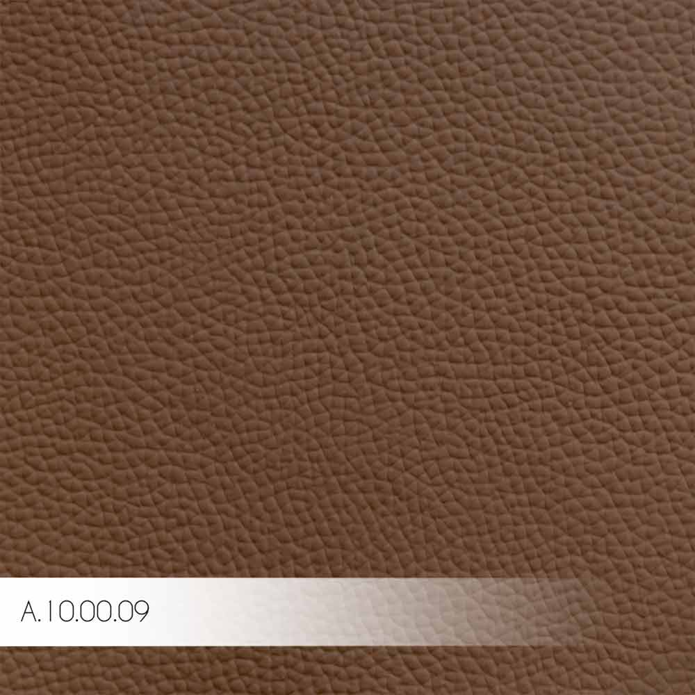 Sofá Decorativo 200cm Moscou Couro Caramelo G52 - Gran Belo