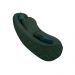 Sofá Decorativo 240cm com Almofadas Redondas Clarke Veludo Verde G45 - Gran Belo