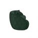 Sofá Decorativo 240cm com Almofadas Redondas Clarke Veludo Verde G45 - Gran Belo
