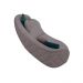 Sofá Decorativo 288cm com Almofadas Redondas Clarke Veludo Rosê G45 - Gran Belo