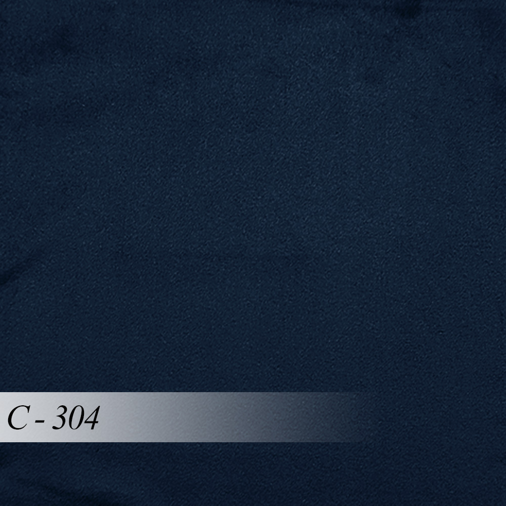 Sofá Decorativo 3 Lugares 210cm Abby Encosto Direito Curvo Veludo Azul Marinho G15 - Gran Belo