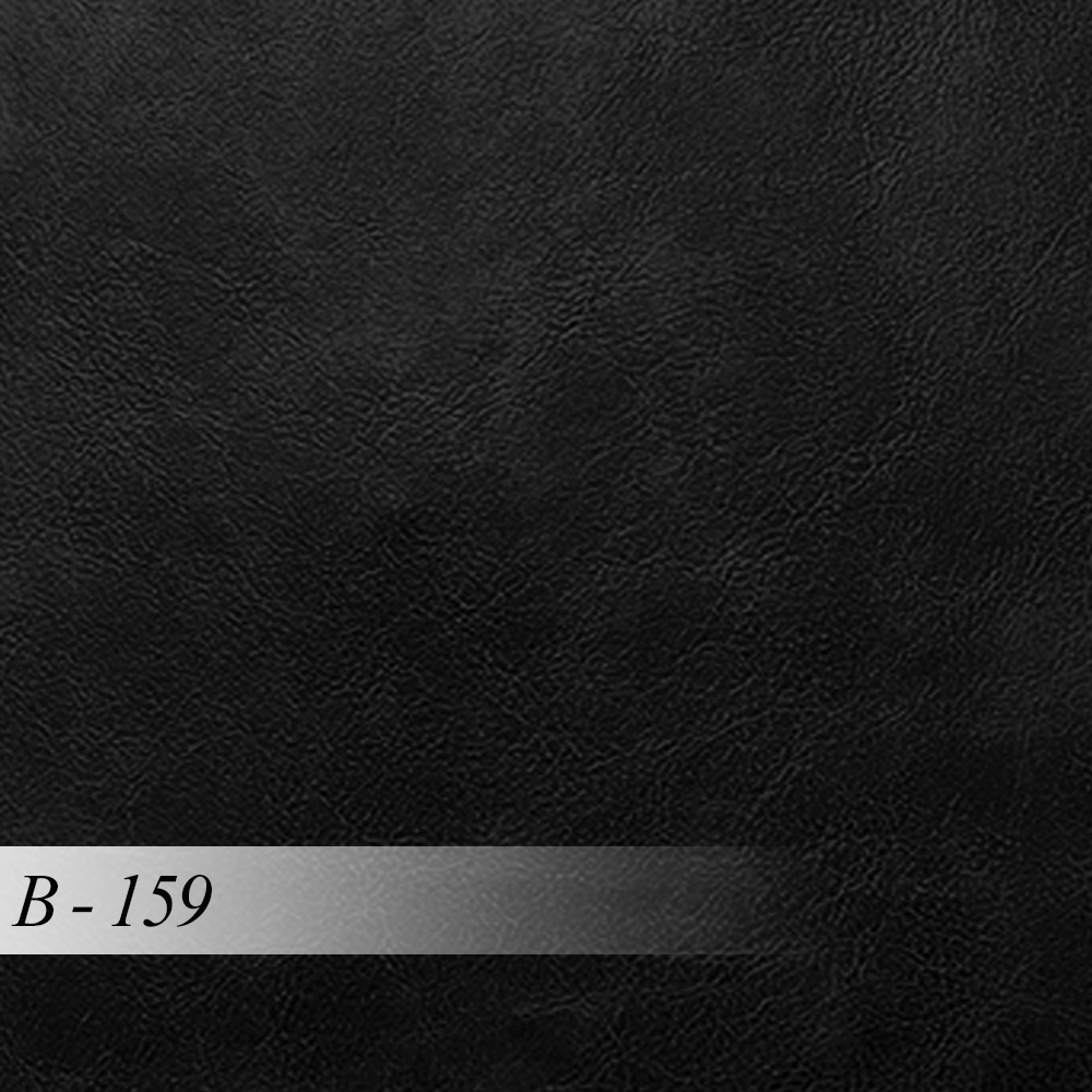 Sofá Decorativo 3 Lugares 210cm Joel Curvo com Encosto PU Preto G15 - Gran Belo