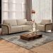 Sofá Decorativo 3 Lugares 222cm Market Linho Champagne G45 - Gran Belo