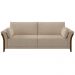 Sofá Decorativo 3 Lugares 222cm Market Linho Cru G45 - Gran Belo
