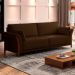 Sofá Decorativo 3 Lugares 222cm Market Veludo Marrom G45 - Gran Belo