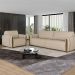 Sofá Decorativo 3 Lugares 223cm Maceió Linho Champagne G45 - Gran Belo