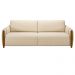 Sofá Decorativo 3 Lugares 223cm Maceió Linho Champagne G45 - Gran Belo