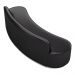 Sofá Decorativo 4 Lugares 260cm Bélgica Curvo PU Preto G15 - Gran Belo