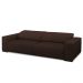Sofá Decorativo Barbosa 3 Lugares Sala de estar 250cm Reclinável e Retrátil Couro Marrom Chocolate G88 - Gran Belo